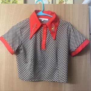 Tuesday Bassen camp collection weenie crop top